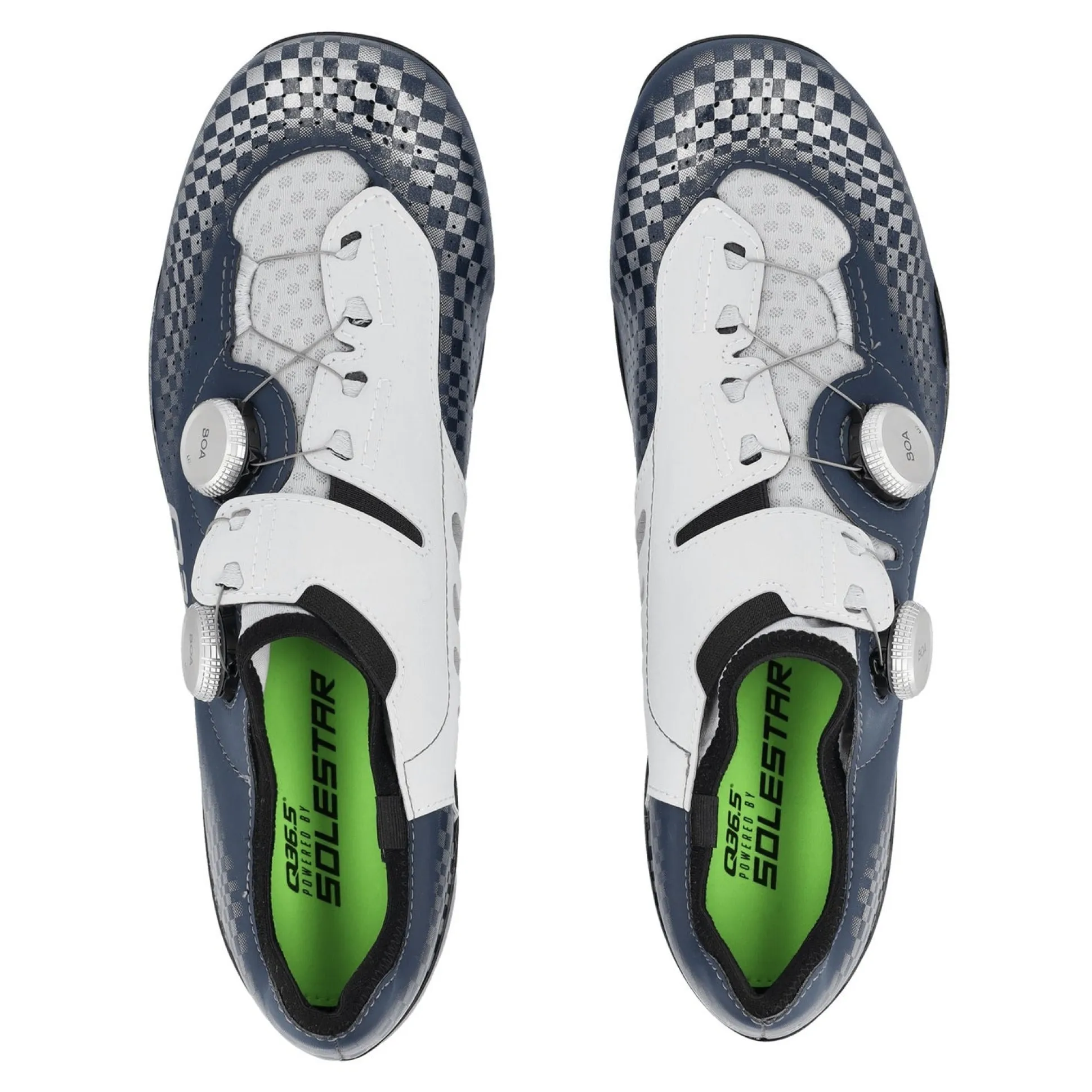 Scarpe Q36.5 Unique Pro Road 4 fori - Blu
