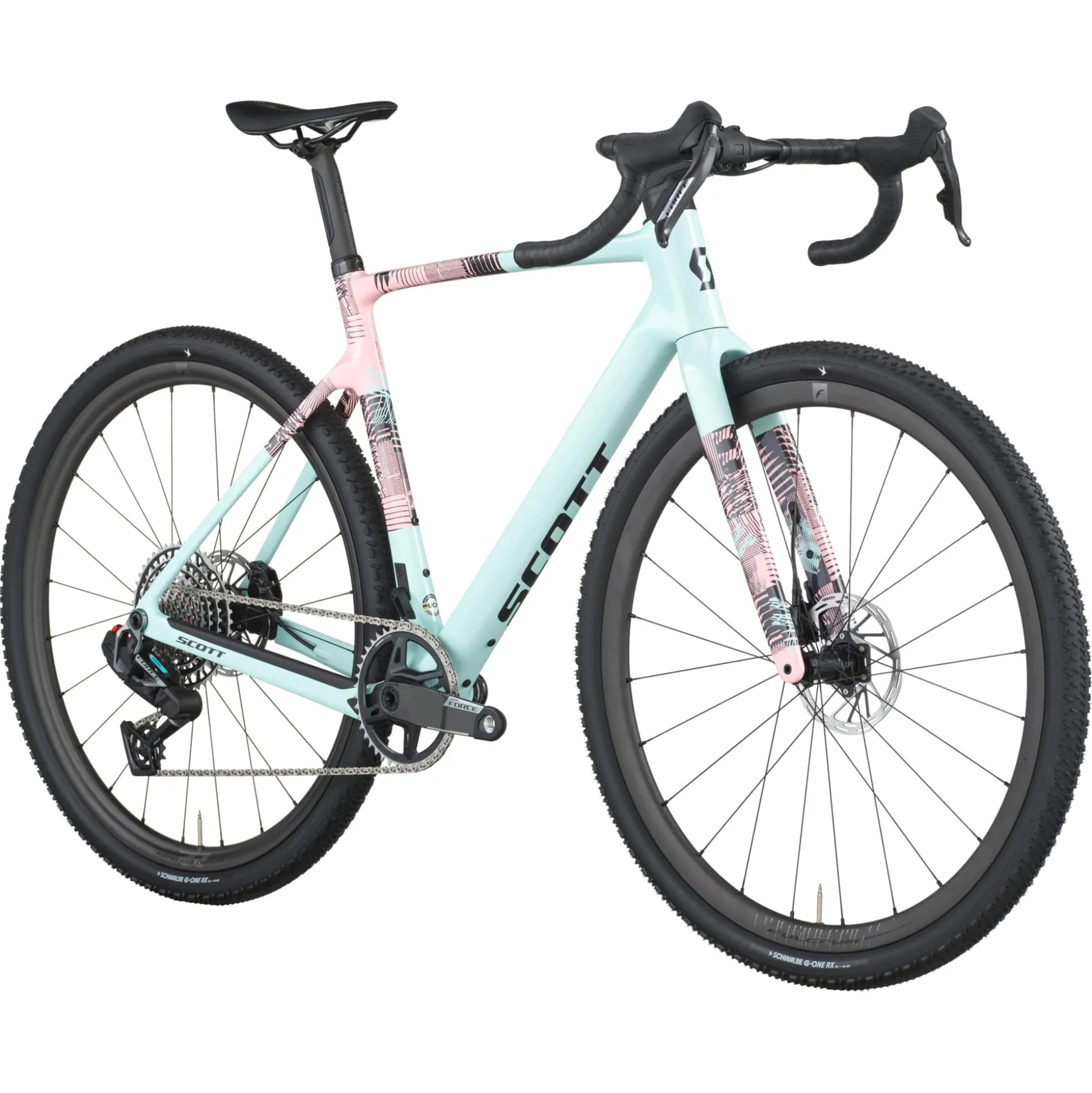 Scott Addict Gravel 10 - Blu rosa
