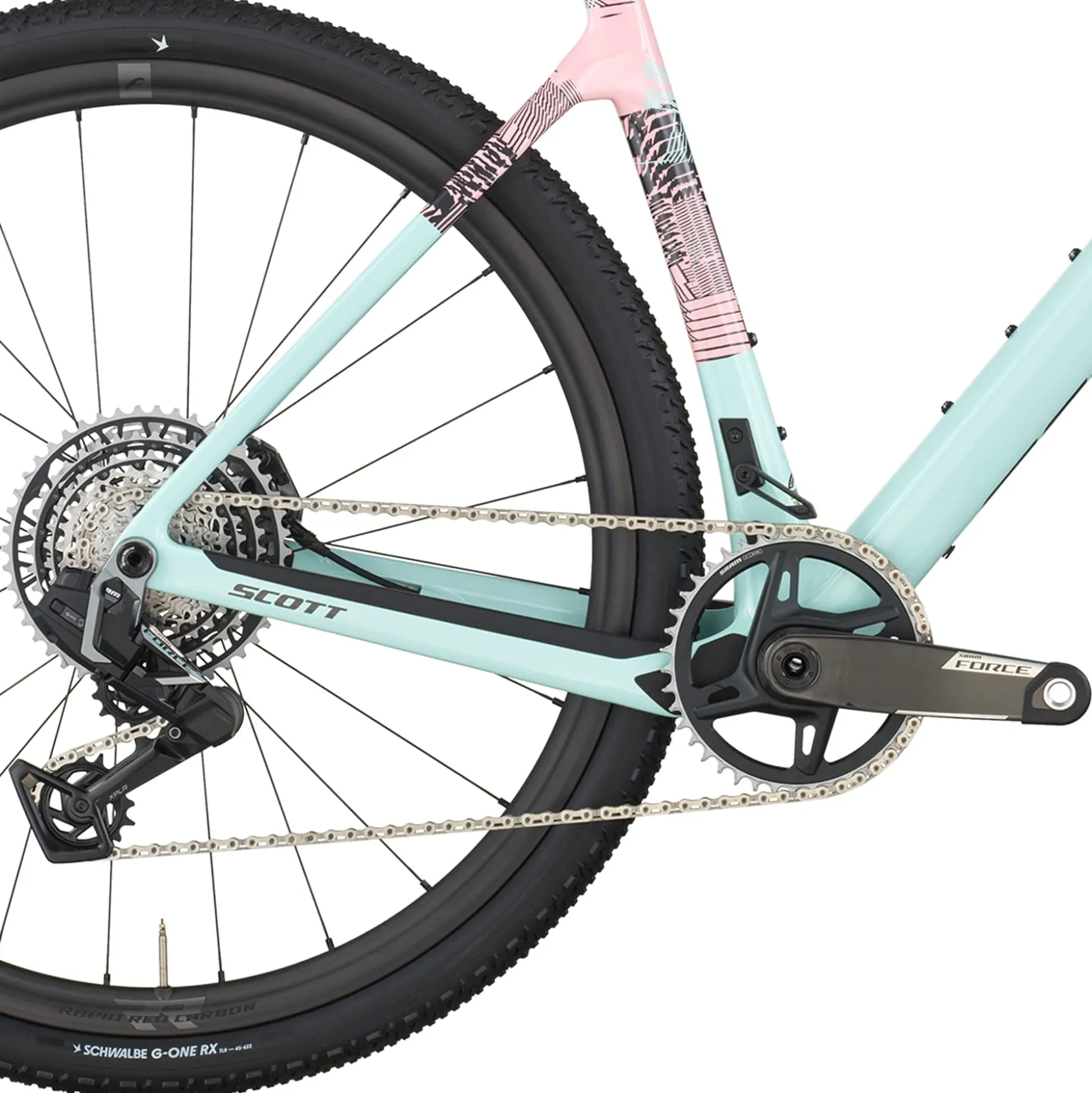 Scott Addict Gravel 10 - Blu rosa