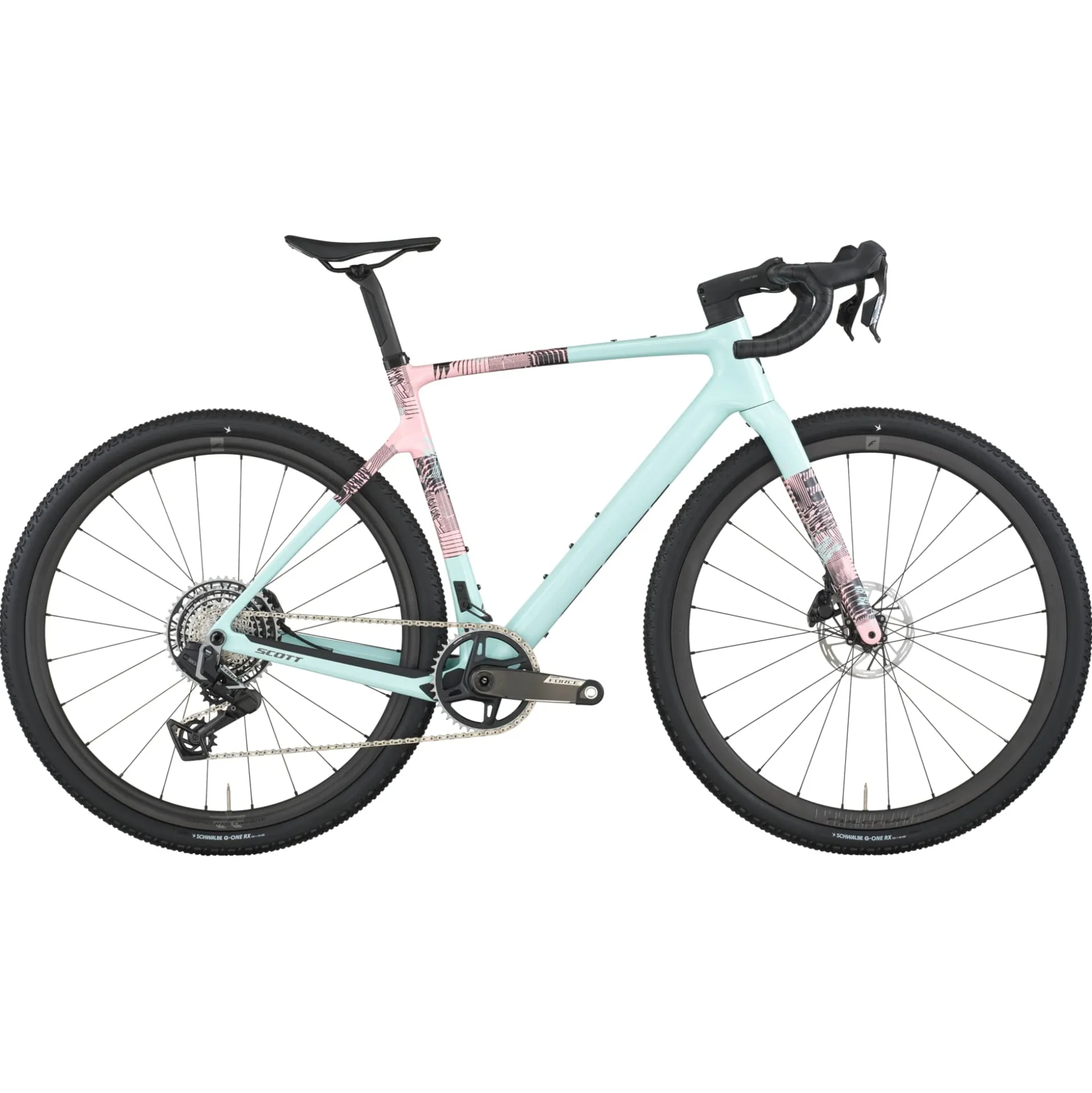 Scott Addict Gravel 10 - Blu rosa