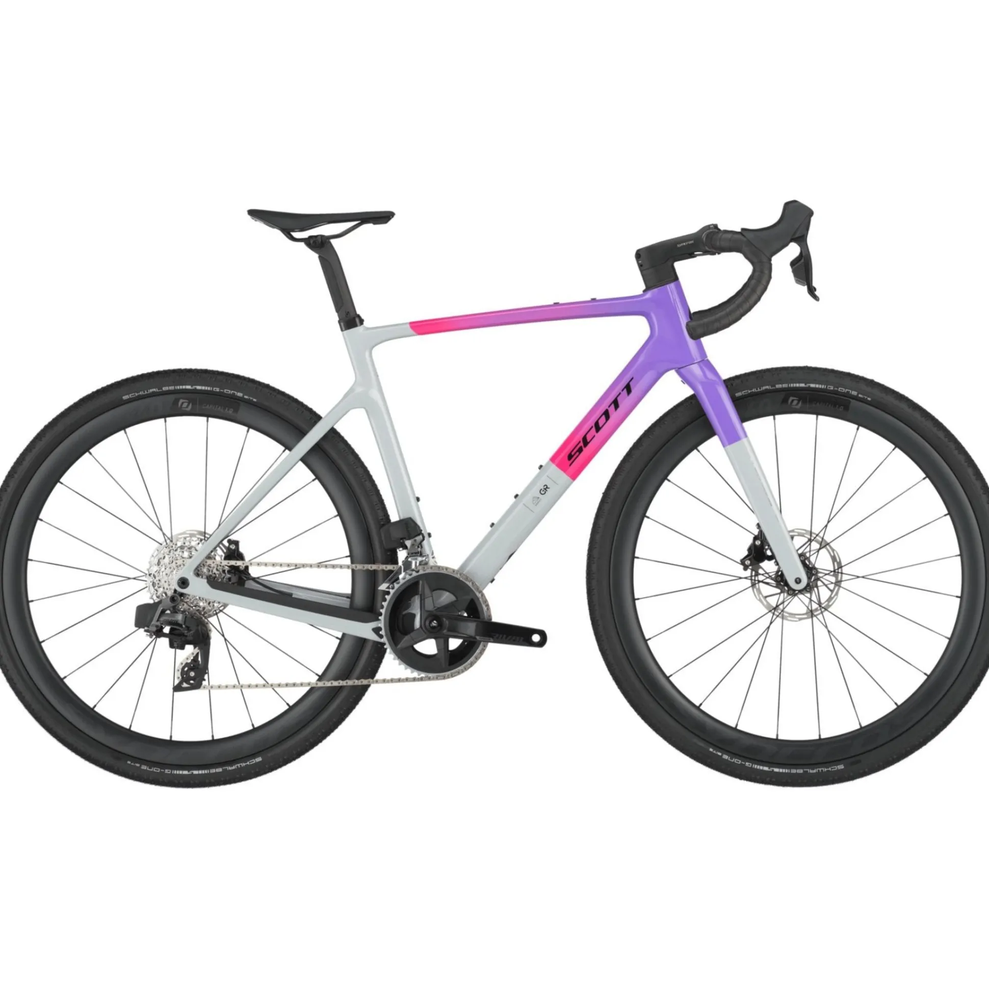 Scott Addict Gravel 20 - Grigio viola