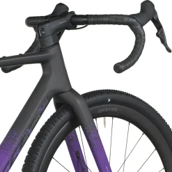 Scott Addict Gravel 20 - Nero viola