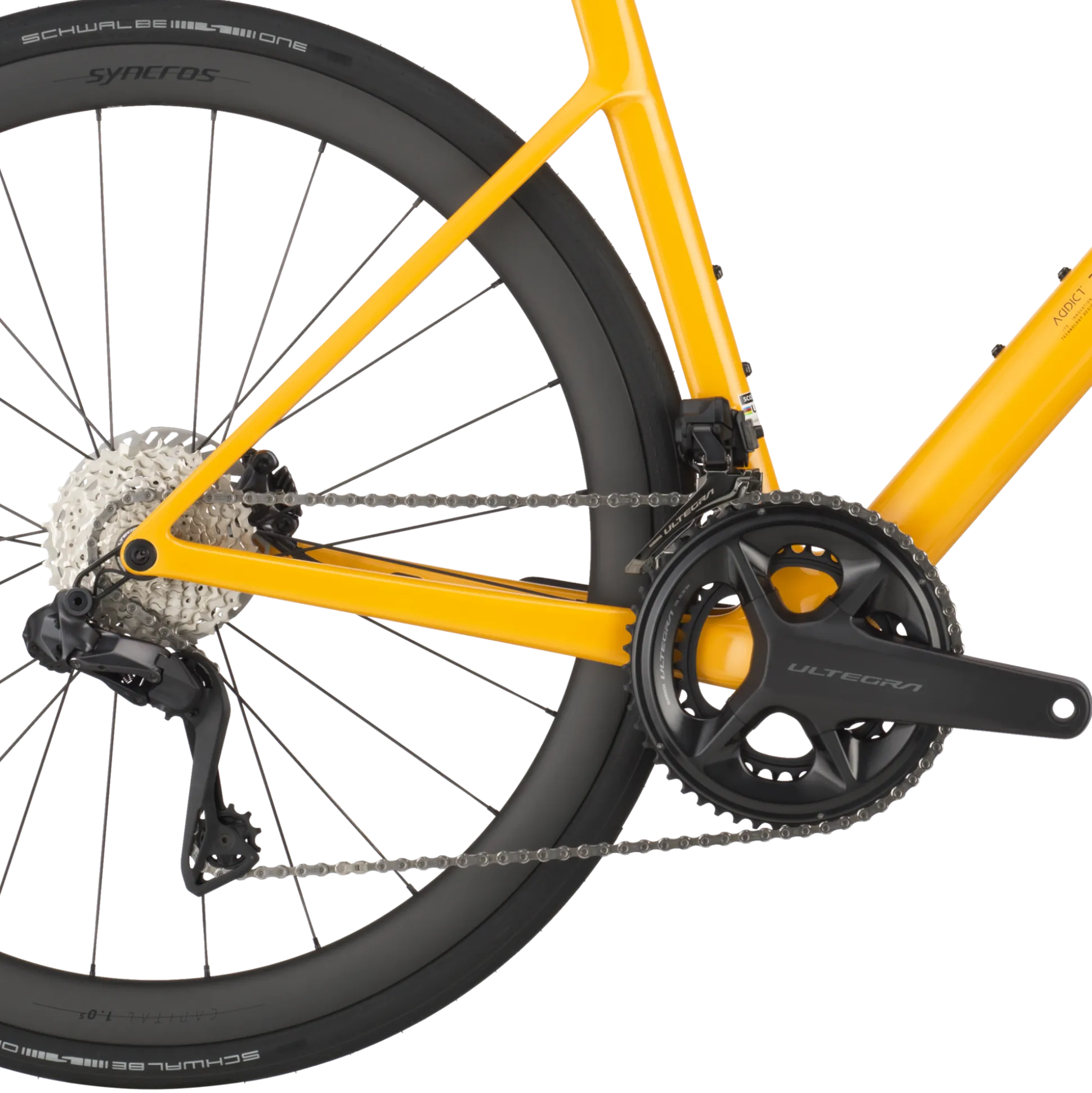 SCOTT Addict RC 10 - Giallo