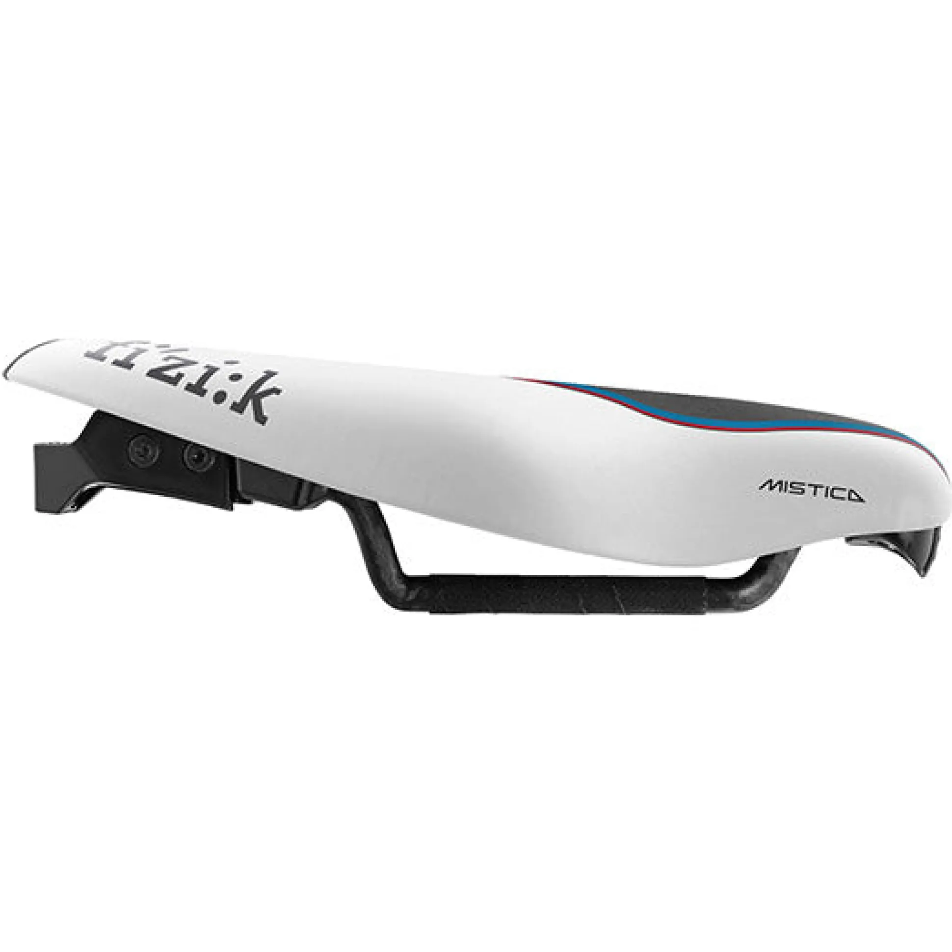 Sella Fizik Mistica Carbon Large - Bianco nero
