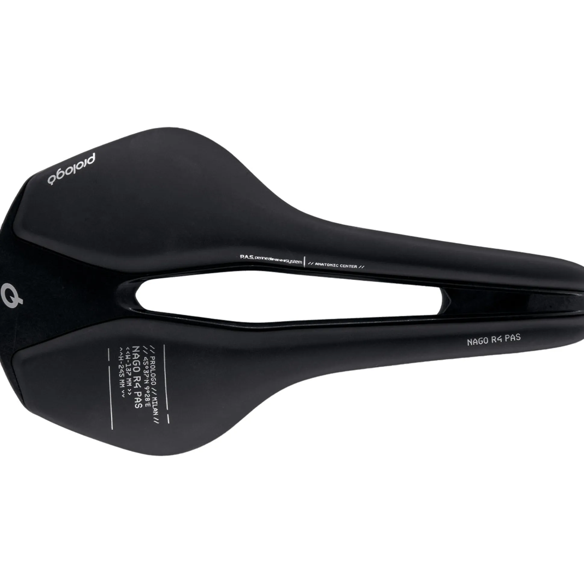 Sella Prologo Nago R4 Pas Tirox - Nero