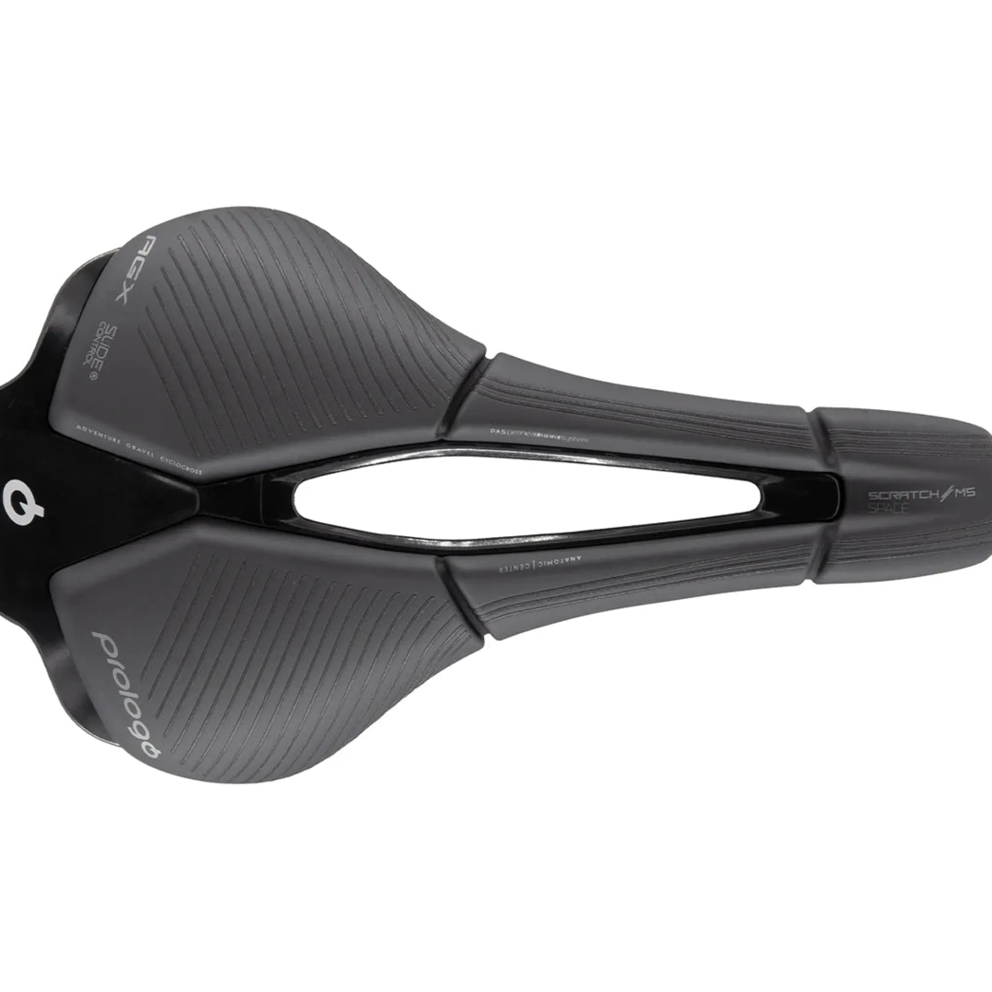 Sella Prologo Scratch M5 AGX Space Slide Control Tirox - Nero