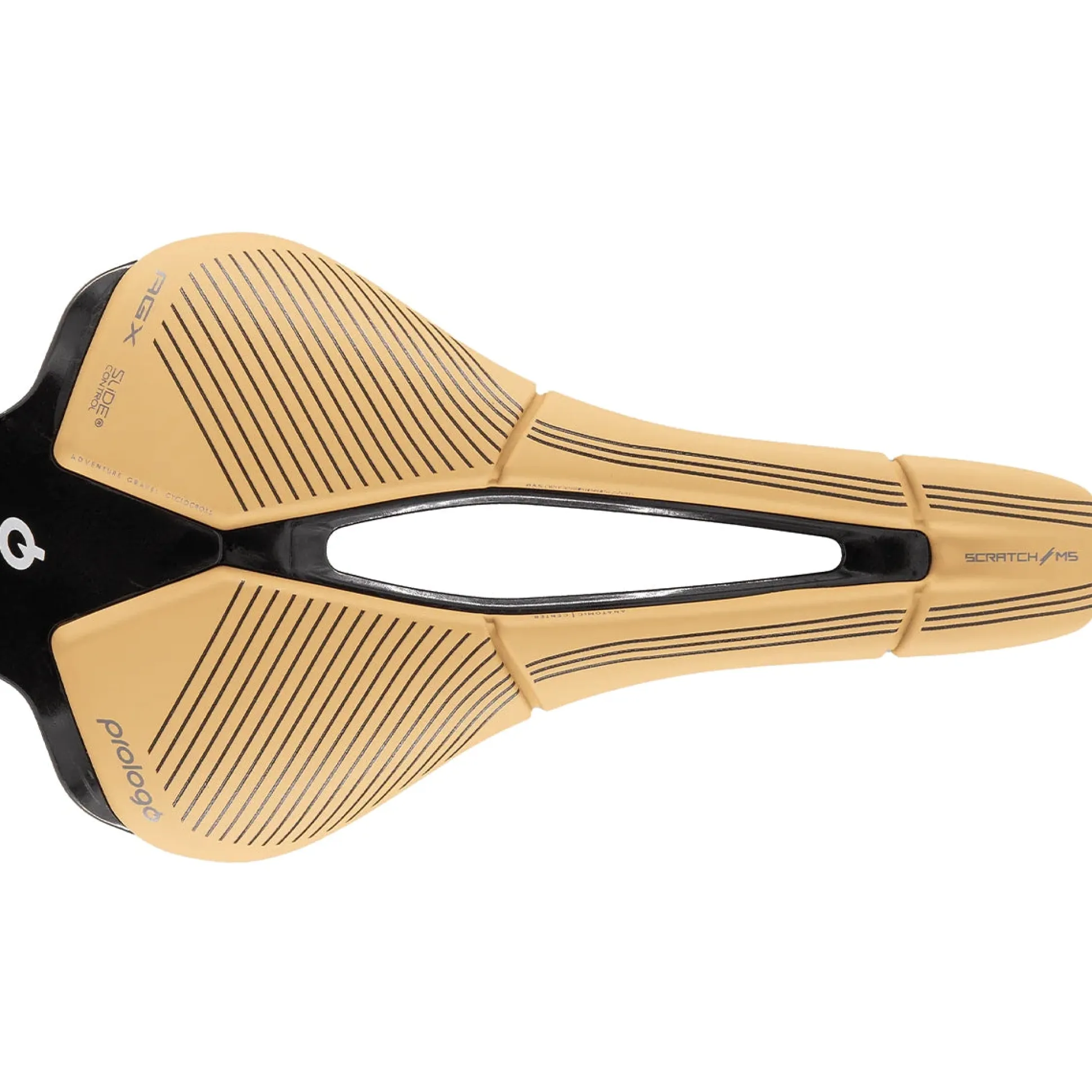 Sella Prologo Scratch M5 AGX Space Slide Control Tirox - Marrone