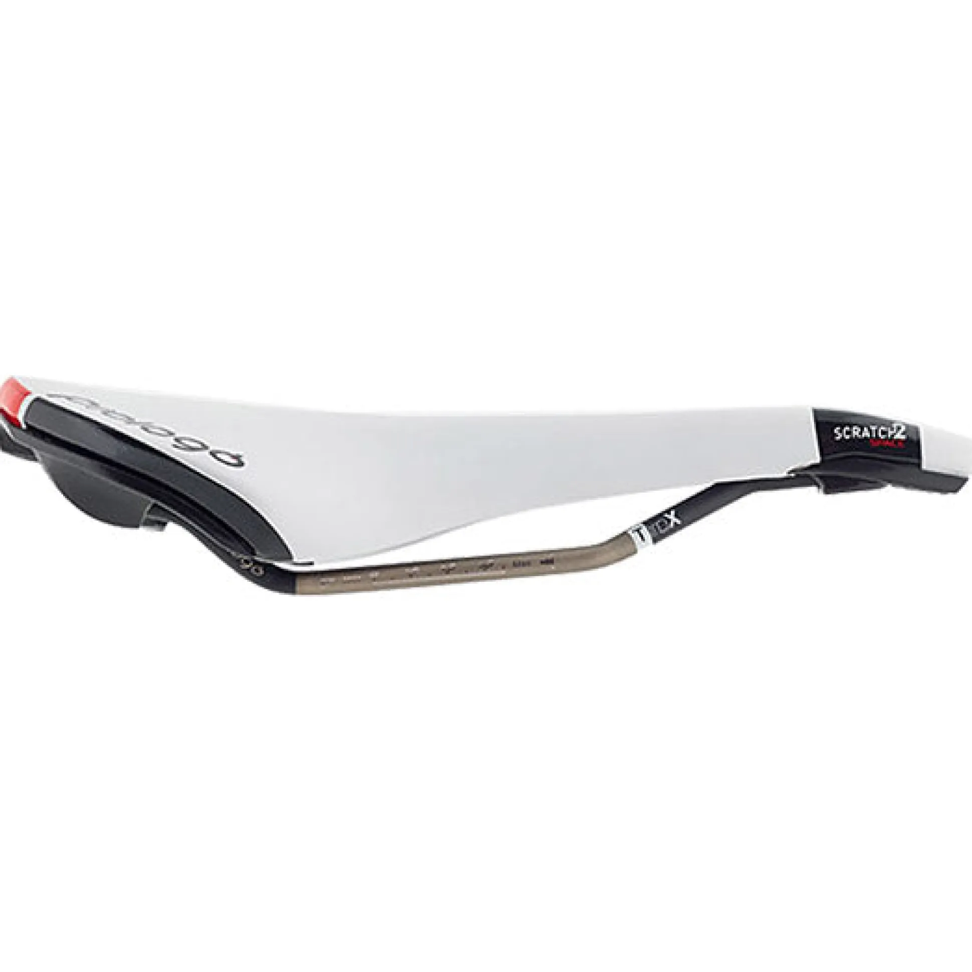 Sella Prologo Scratch 2 Space TiroX - Bianco nero