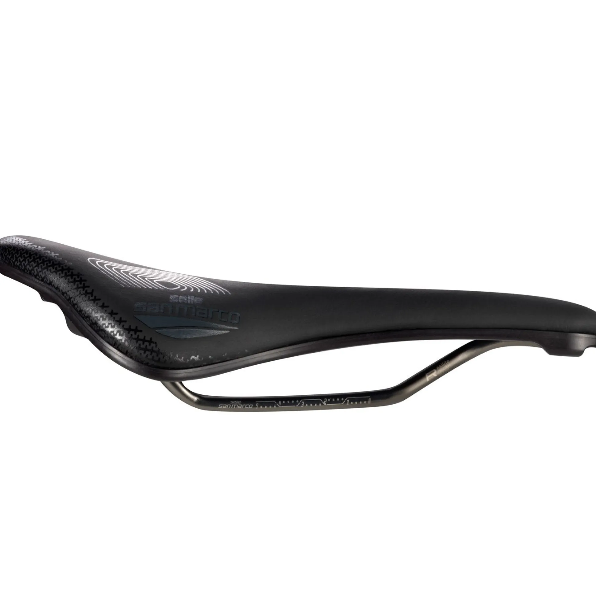 Sella San Marco Aspide Short Open-Fit Supercomfort Narrow - Nero