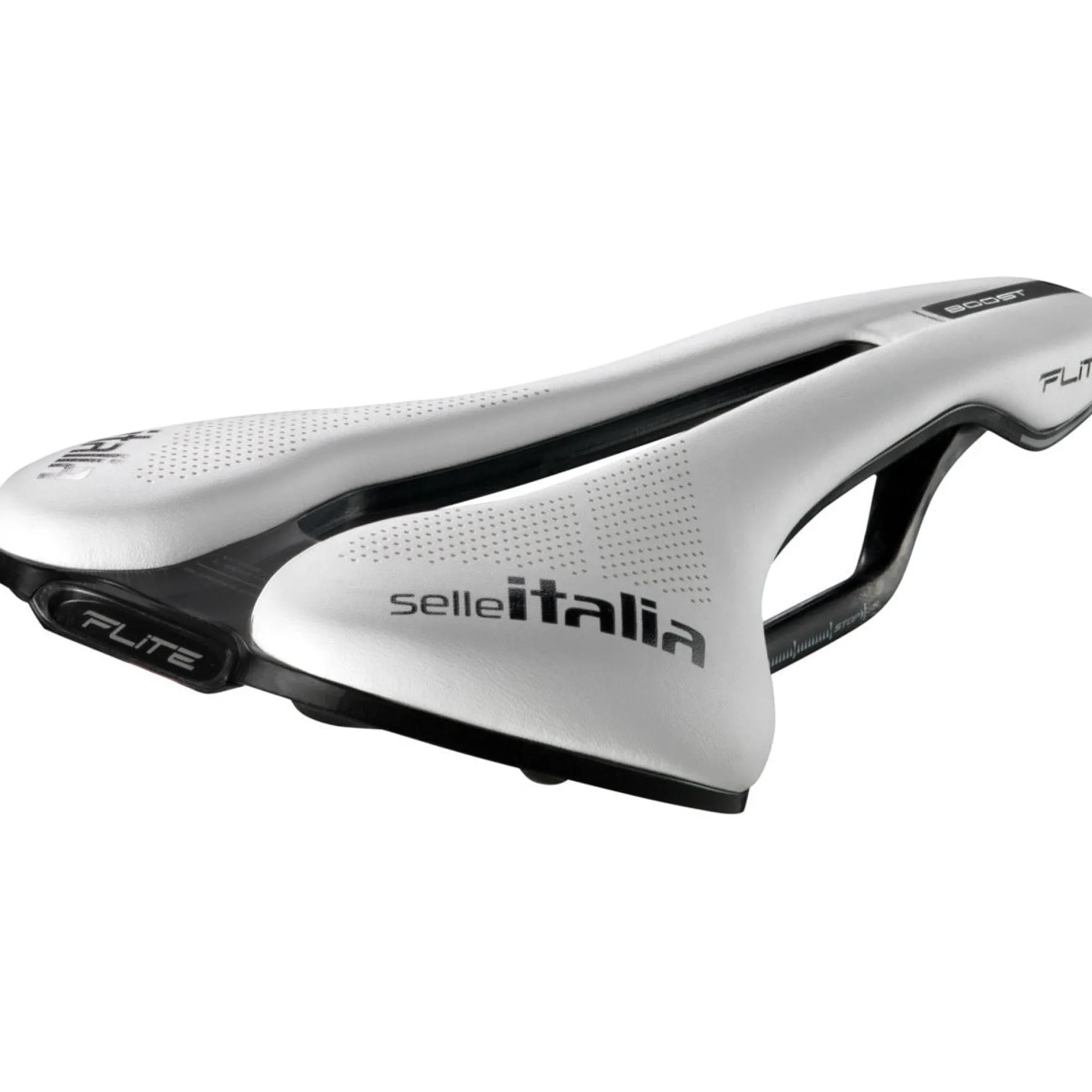 Sella Selle Italia Flite Boost Kit Carbonio Superflow L Limited Edition - Bianco