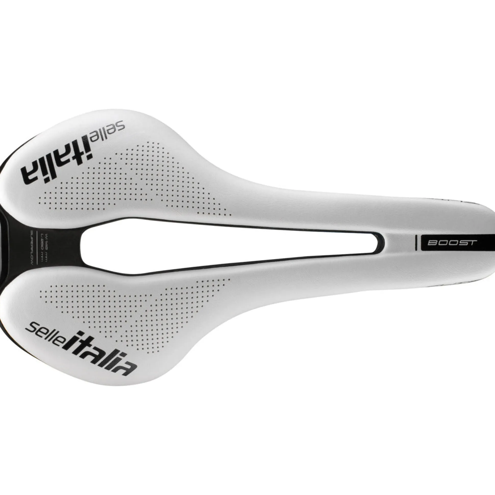 Sella Selle Italia Flite Boost Kit Carbonio Superflow L Limited Edition - Bianco
