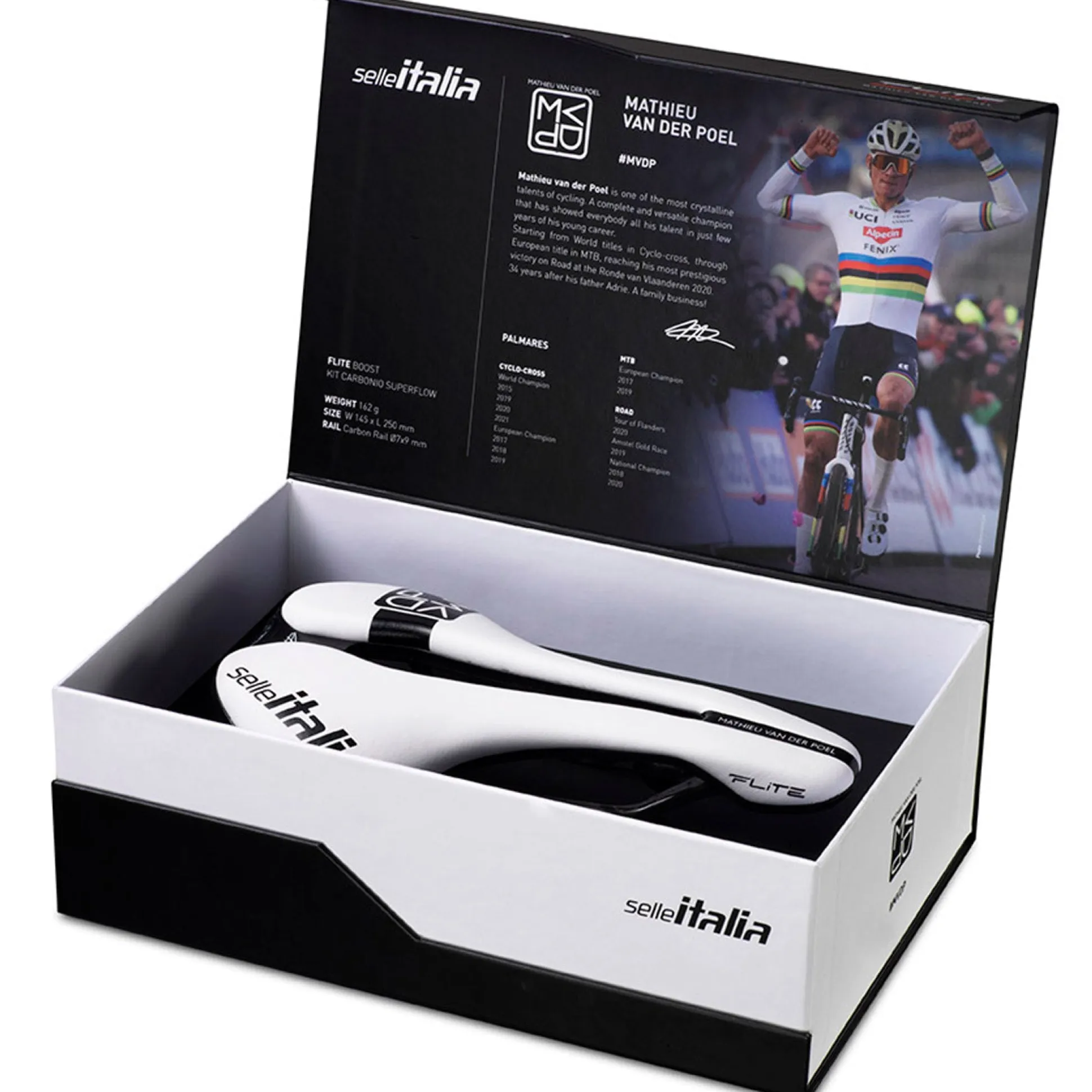 Sella Selle Italia Flite Boost Kit Carbonio Superflow - MVDP Edition