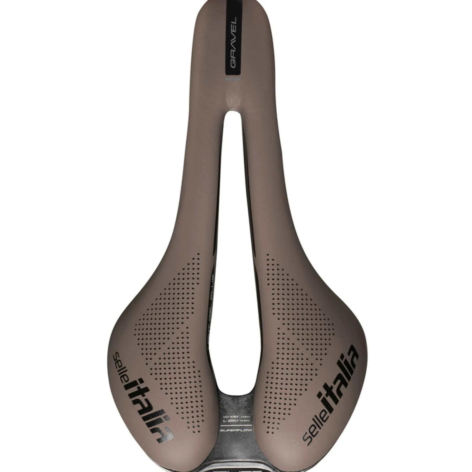 Sella Selle Italia Flite Boost Gravel Superflow S3 - Marrone