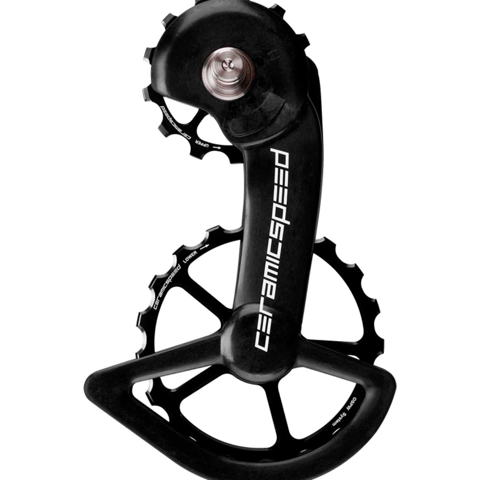 Sistema Pulegge CeramicSpeed OSWP Shimano DA9100/ULT8000 - Nero