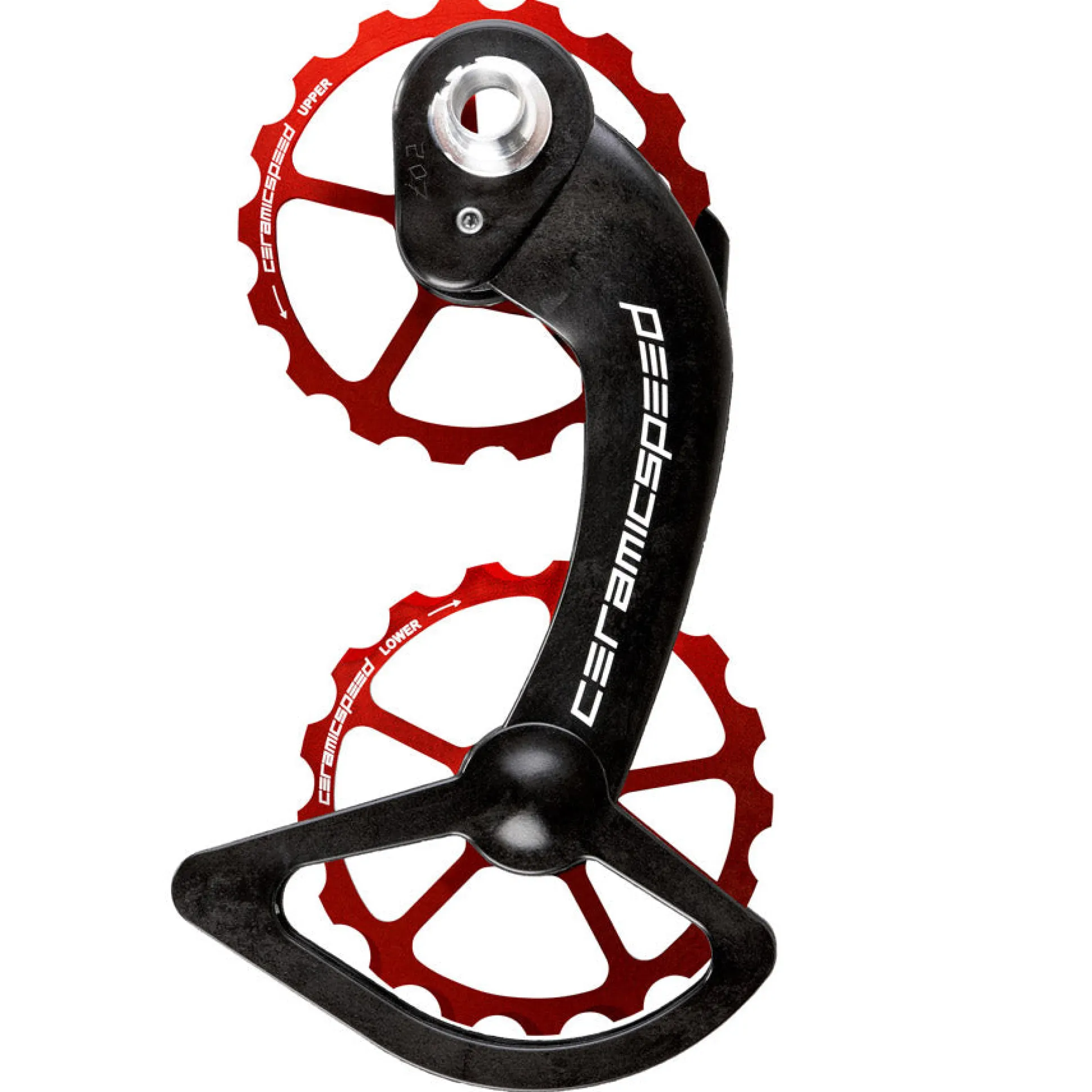 Sistema Pulegge CeramicSpeed Oversized Shimano - Rosso