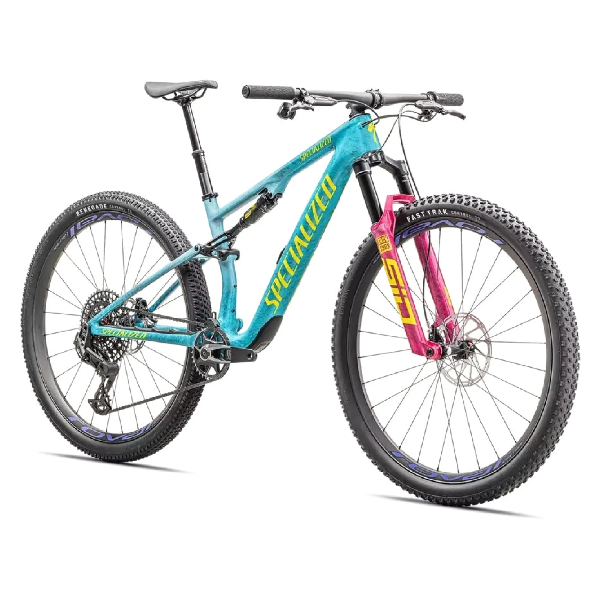 Specialized Epic 8 Pro - Blu giallo