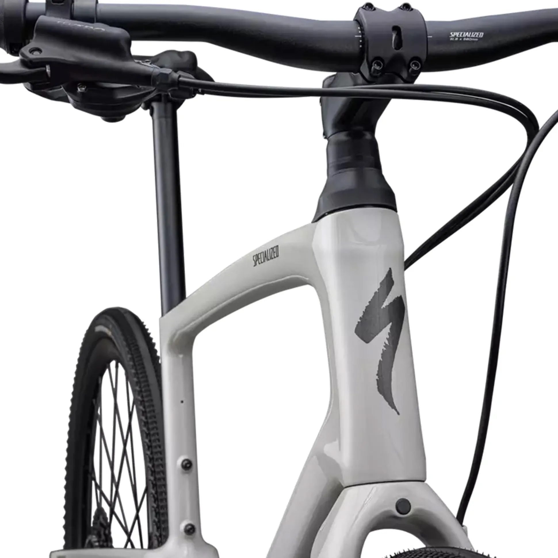 Specialized Sirrus X 5.0 Carbon - Bianco