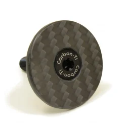 Tappo serie sterzo Carbon-Ti X-Cap Carbon Matte - Nero