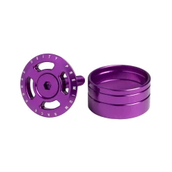 Tappo serie sterzo Deity Crosshair - Viola