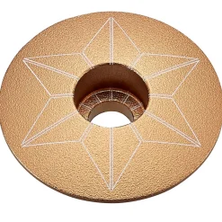 Tappo serie sterzo Supacaz Star Capz Anodized - Oro