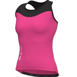 Top donna Ale Pragma Color Block - Rosa scuro