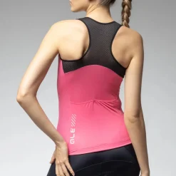 Top donna Ale Pragma Color Block - Rosa scuro