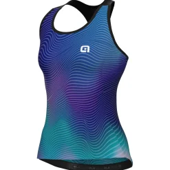 Top donna Ale PRAGMA Onda - Blu