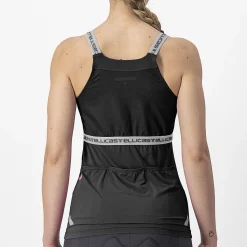 Top donna Castelli Bavette - Nero