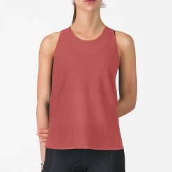 Top donna Castelli Comfort Travel Mesh - Rosa
