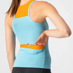 Top donna Castelli Solaris - Azzurro