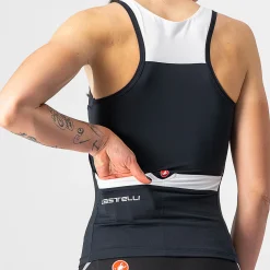 Top donna Castelli Solaris - Nero