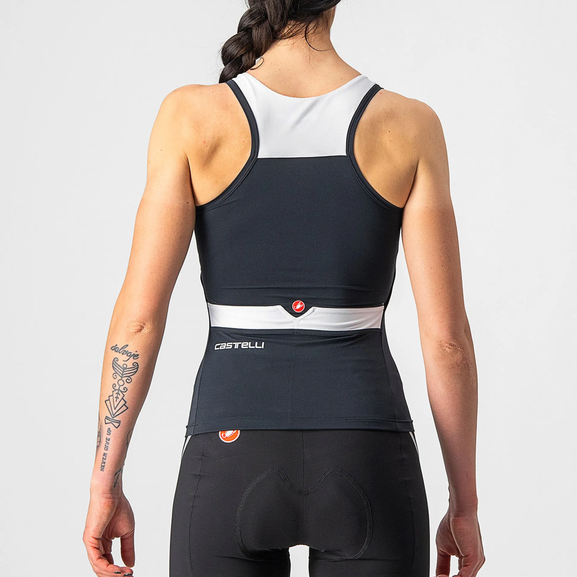 Top donna Castelli Solaris - Nero