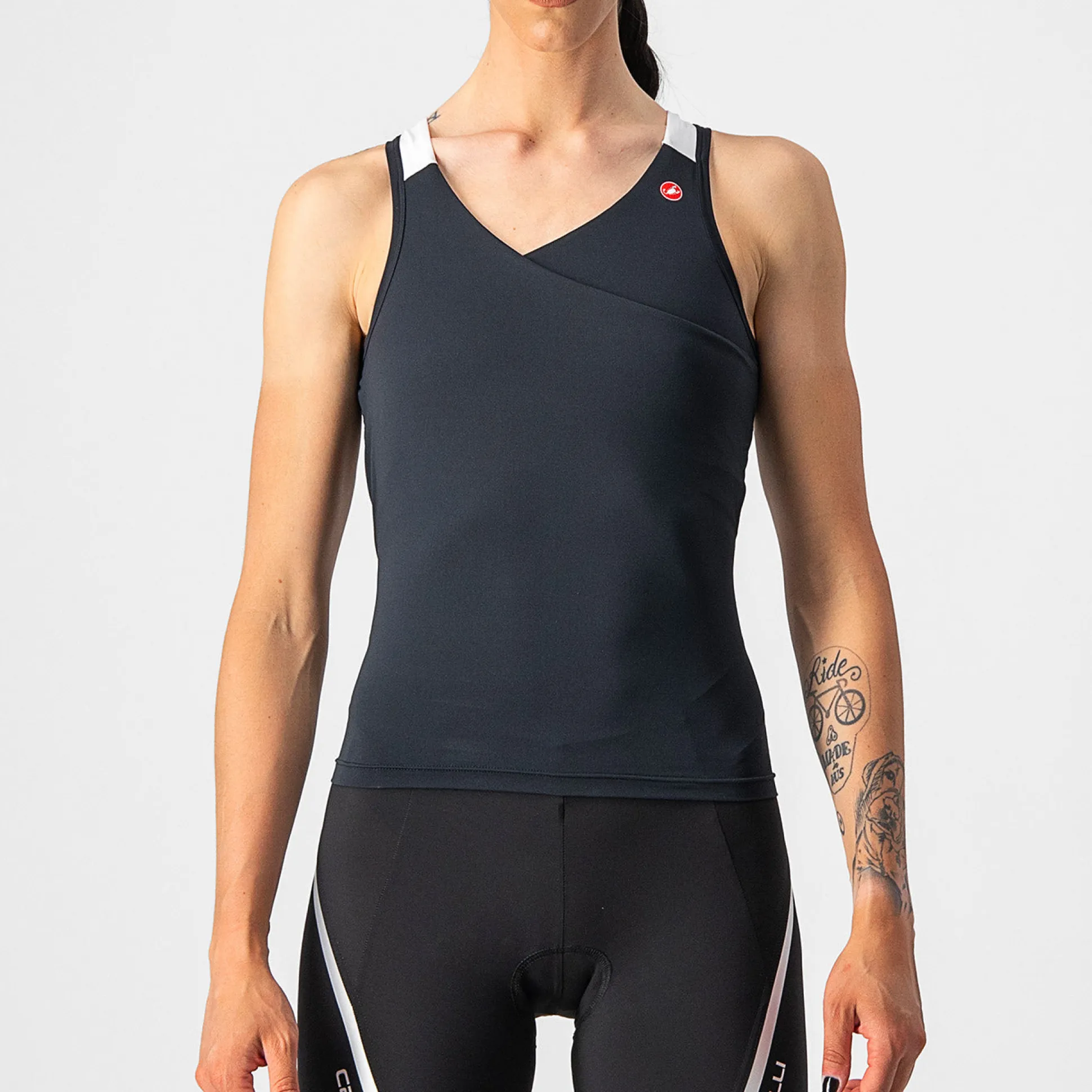 Top donna Castelli Solaris - Nero