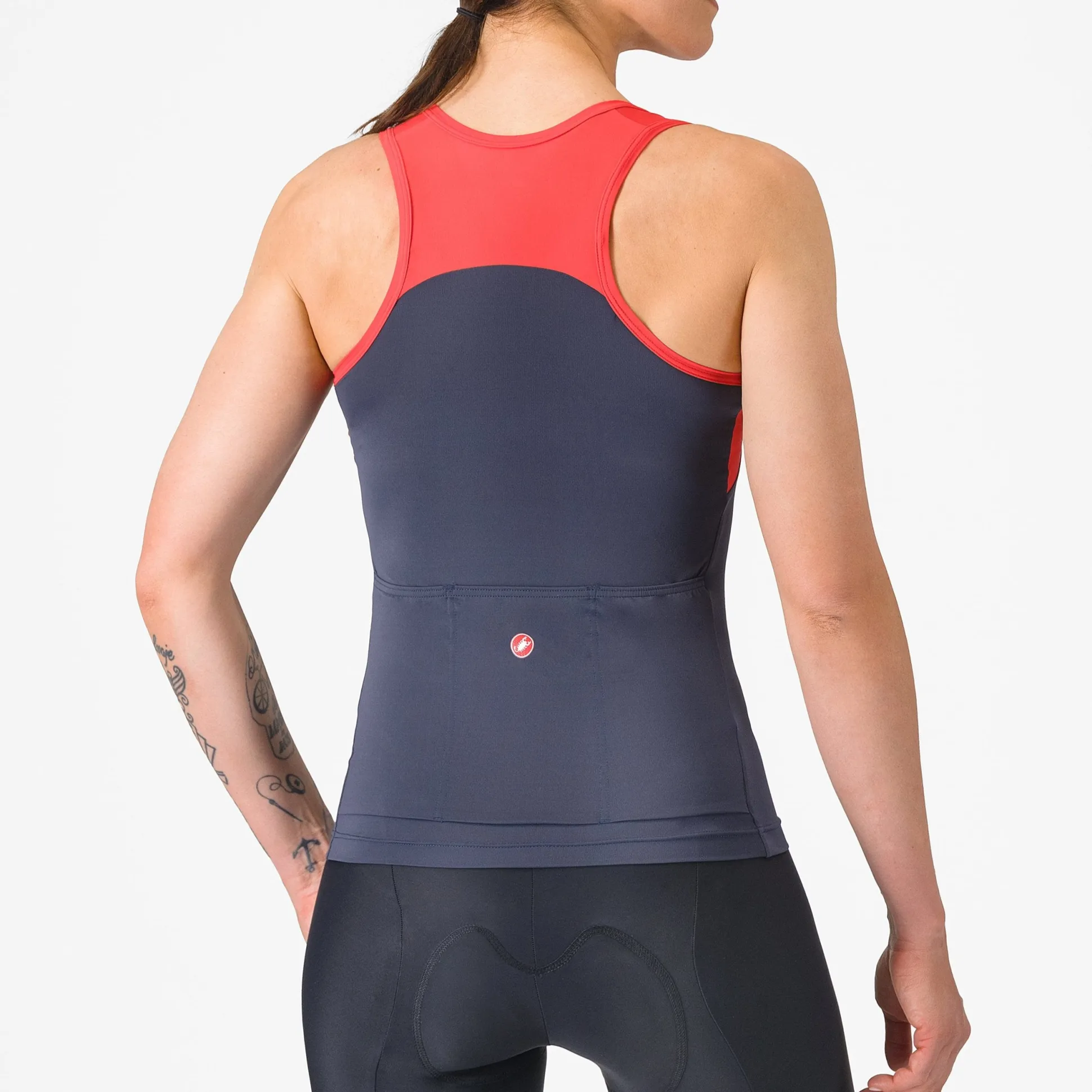 Top donna Castelli Sole - Blu