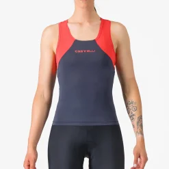 Top donna Castelli Sole - Blu