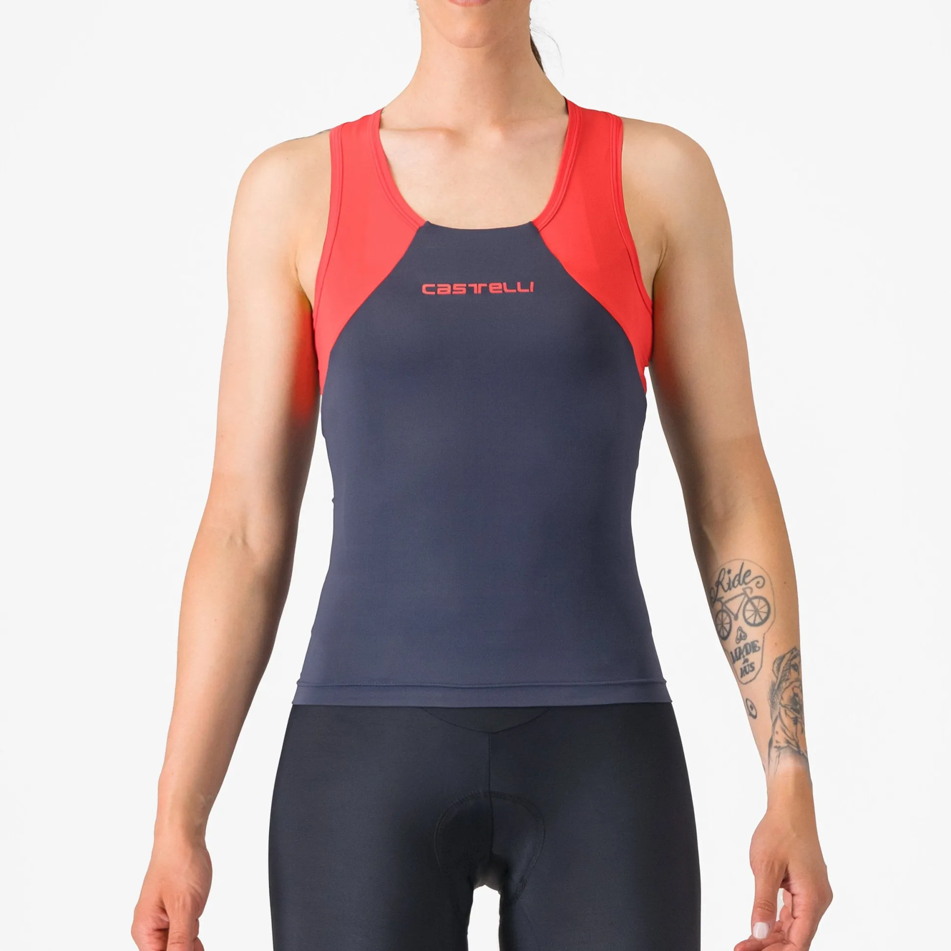 Top donna Castelli Sole - Blu