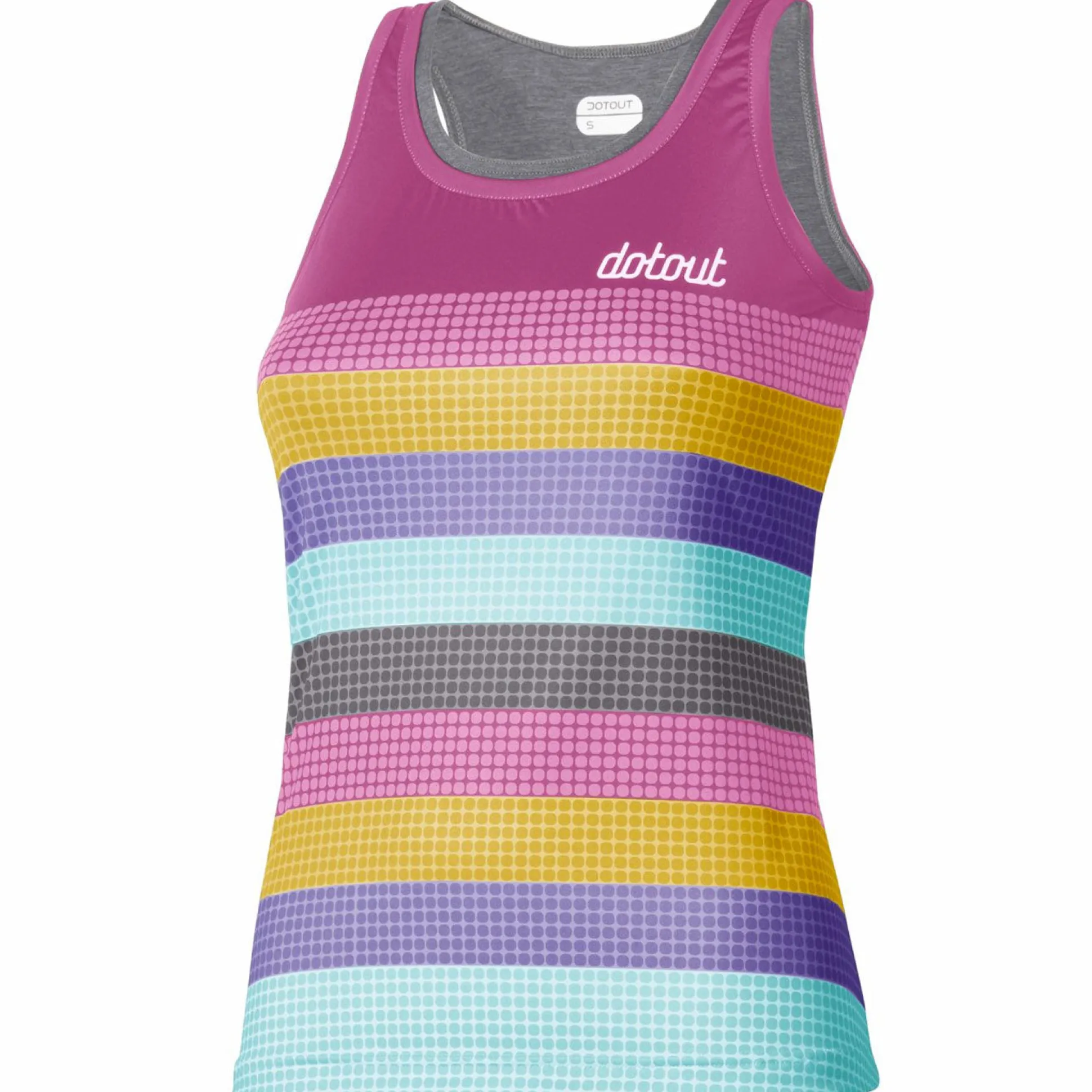 Top donna Dotout Elite - Rosa