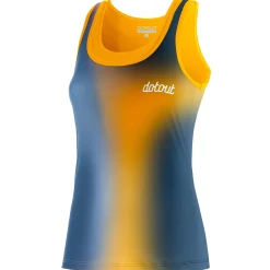 Top donna Dotout Flash - Giallo blu
