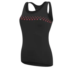 Top Donna DotOut Flip - Nero Rosso