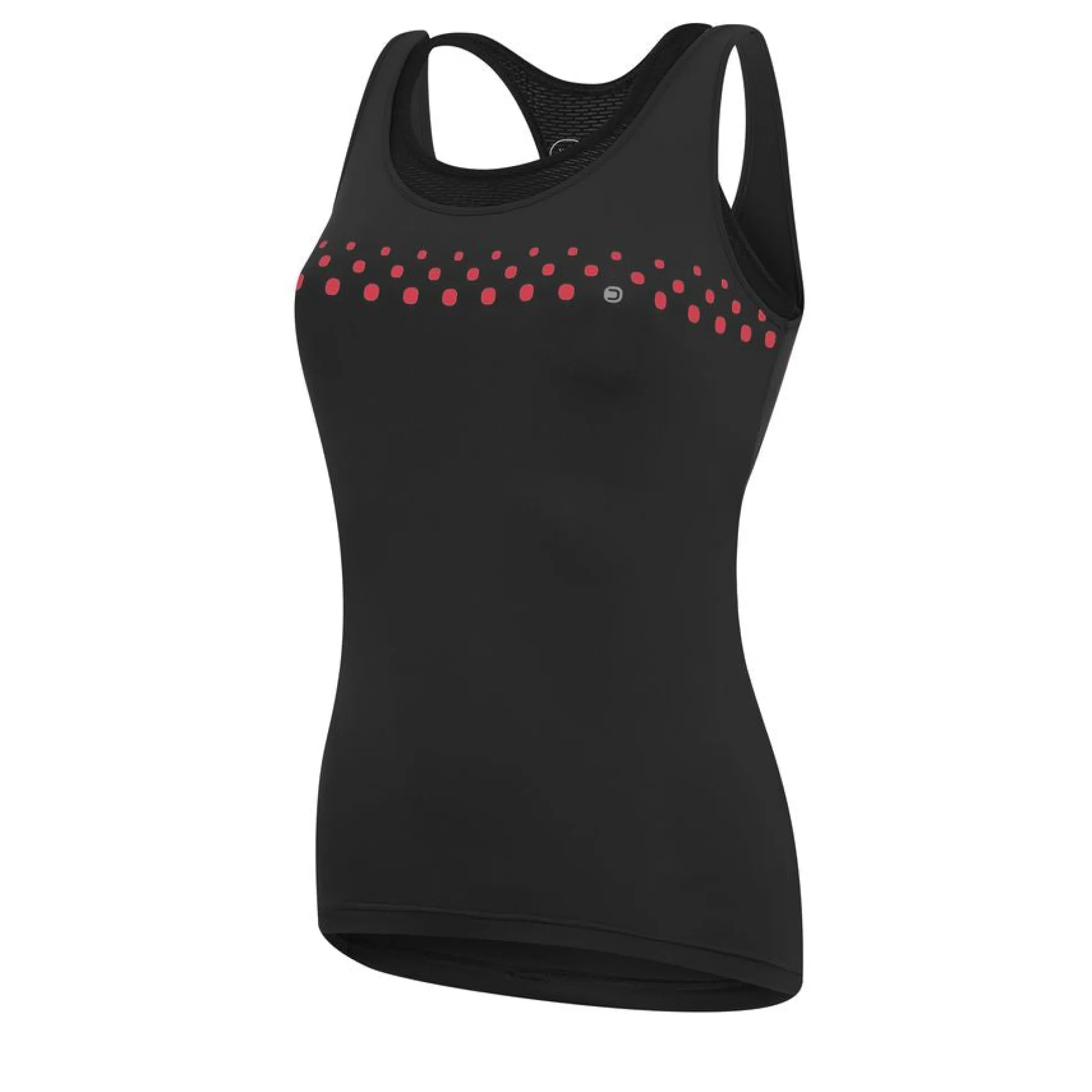 Top Donna DotOut Flip - Nero Rosso