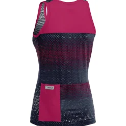Top donna Dotout Rainbow - Blu fucsia