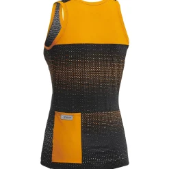 Top donna Dotout Rainbow - Nero arancio