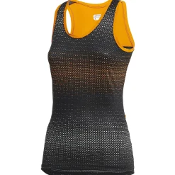 Top donna Dotout Rainbow - Nero arancio