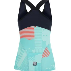Top donna Santini Scia Optic - Azzurro