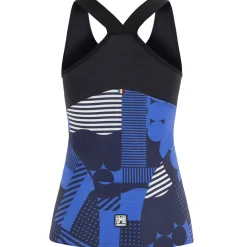 Top donna Santini Scia Optic - Blu