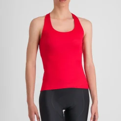 Top donna Sportful Matchy - Rosso
