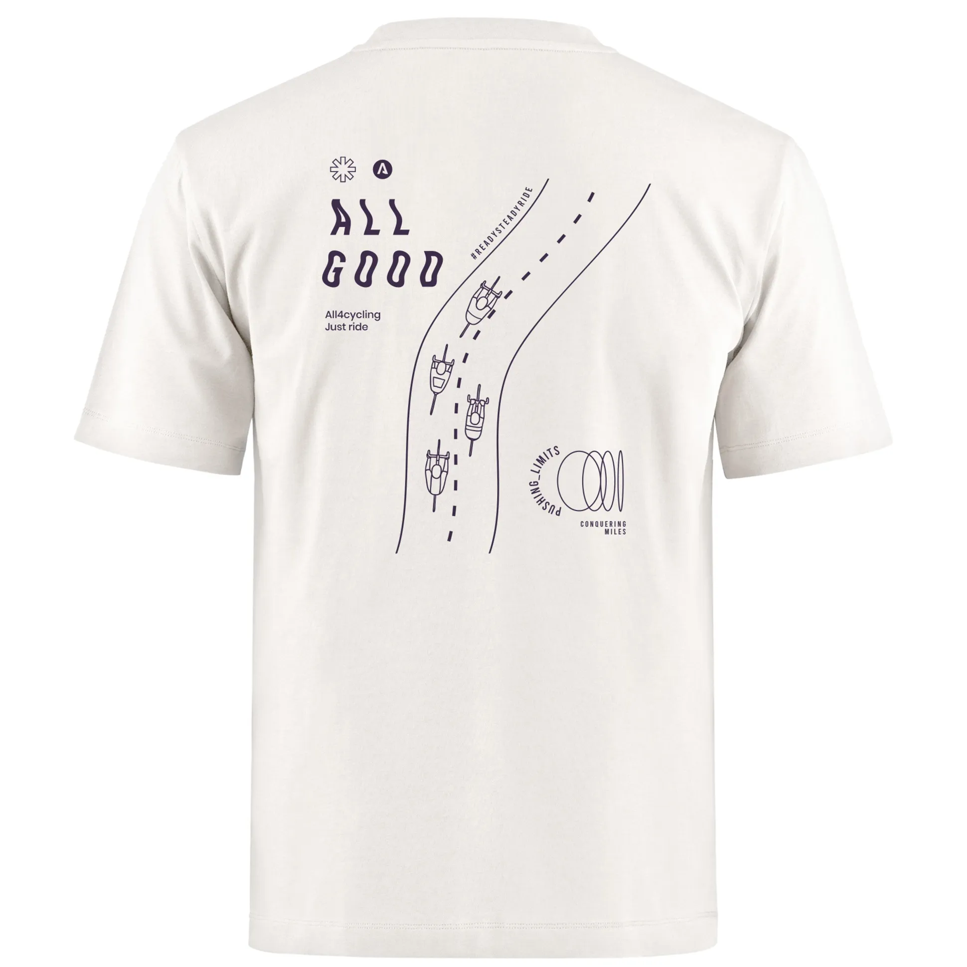 T-shirt All Good - Bianco