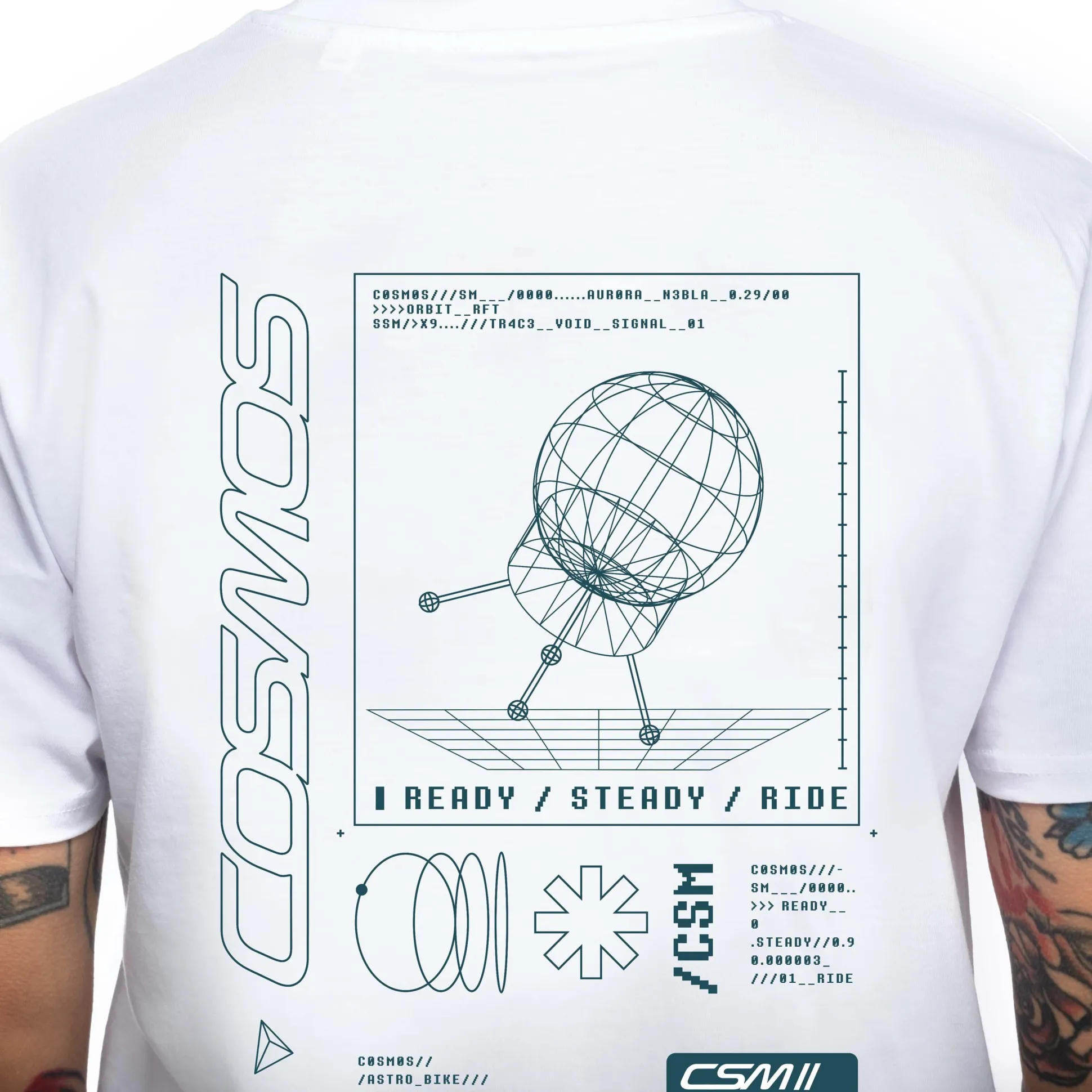 T-Shirt Cosmos Collection - Bianco
