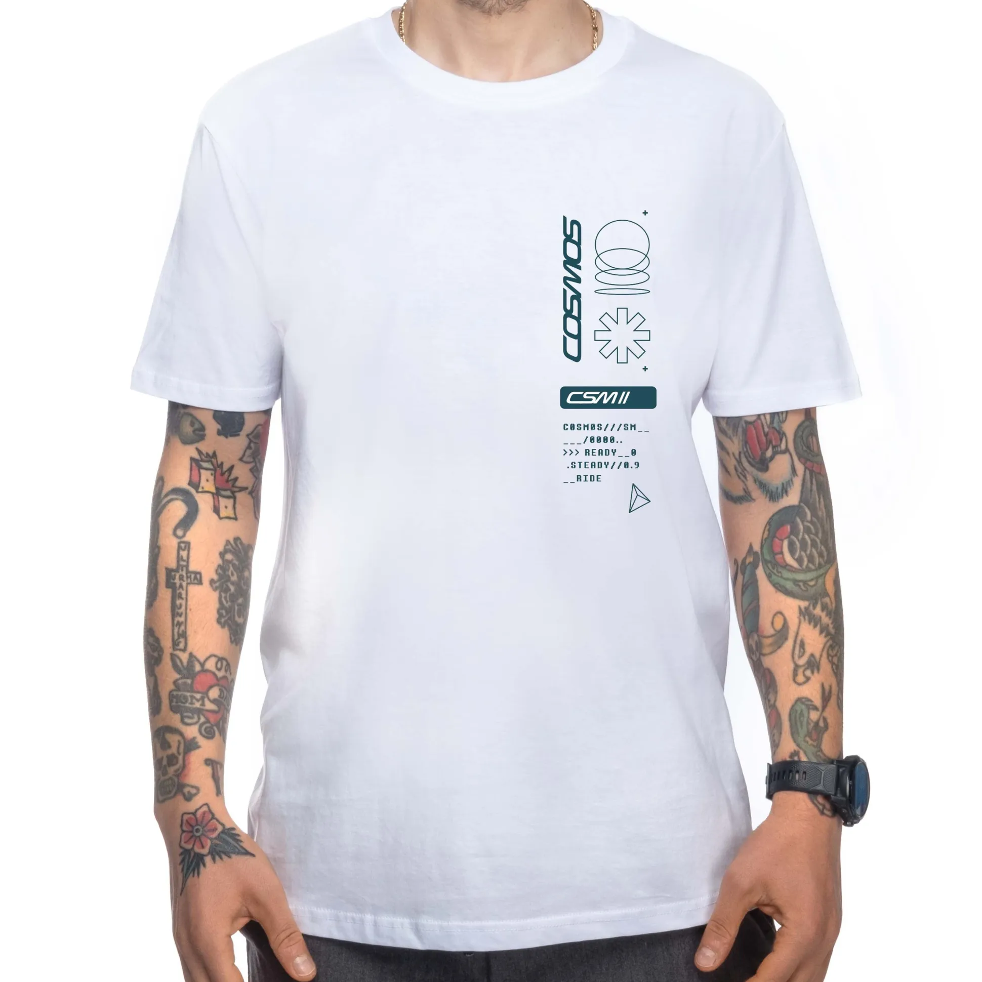 T-Shirt Cosmos Collection - Bianco