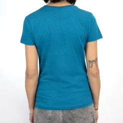 T-Shirt donna All4cycling - Blu